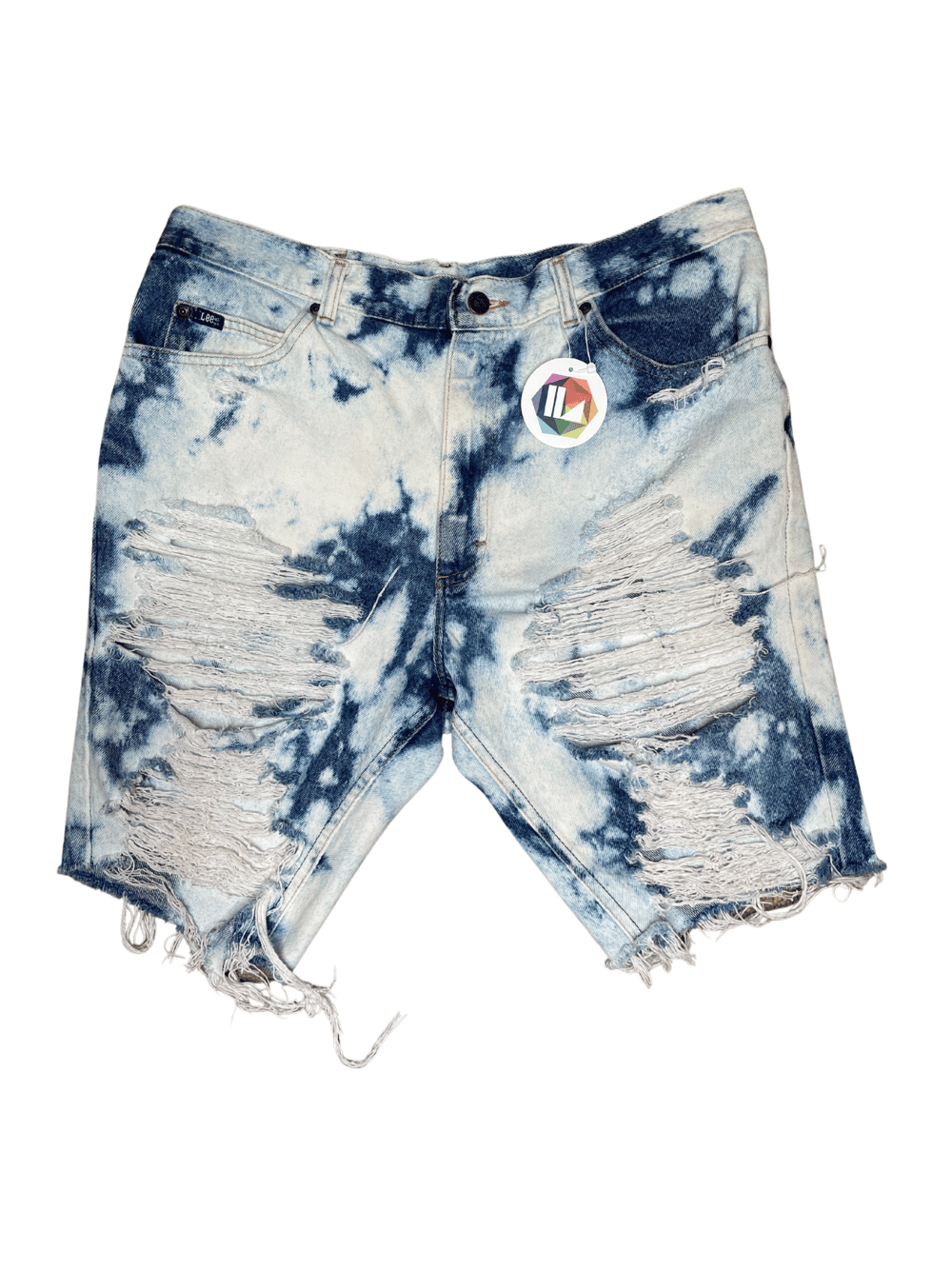 Bleached Lee Bermuda Shorts