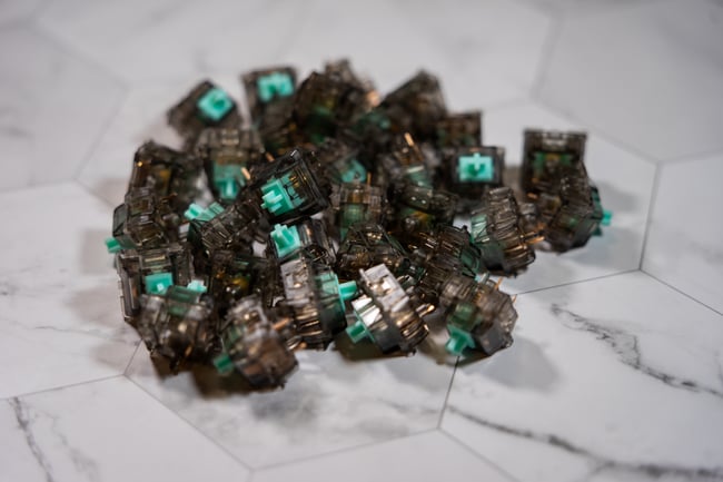 Durock Polished L2 Linears 62g (70/90 switches)