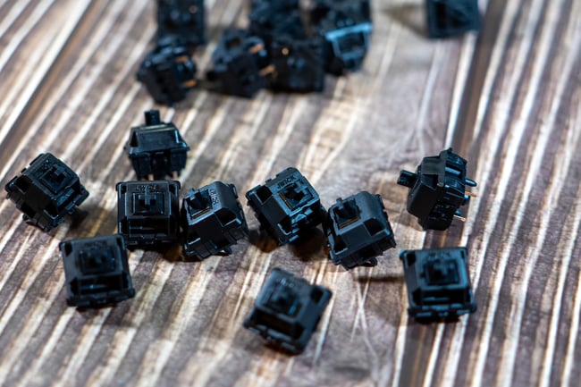 JWICK Nylon Black by JWK (70/90 switches)