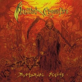 HELLISH CROSSFIRE - Bloodrust Scythe LP PISS YELLOW