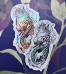 Image 1 of Mercat holo sticker