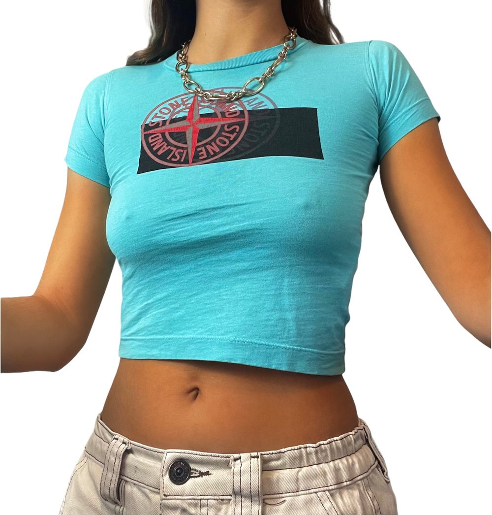 Image of Stone Island Crop Top 