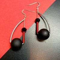 Image 1 of 3D earrings