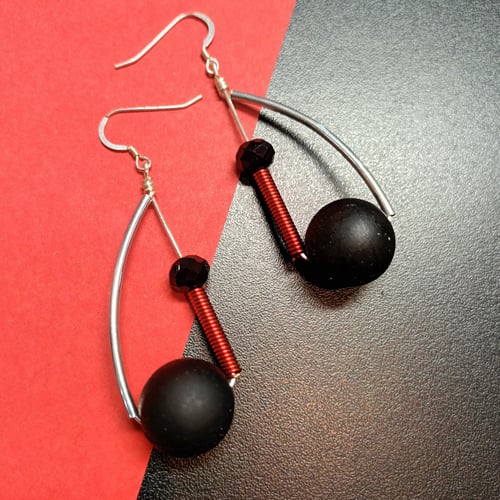Image of 3D earrings