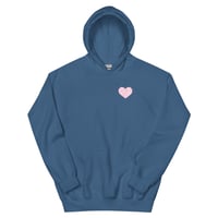Image 22 of HOT GIRLS HAVE HEART HOODIE - BLUSH
