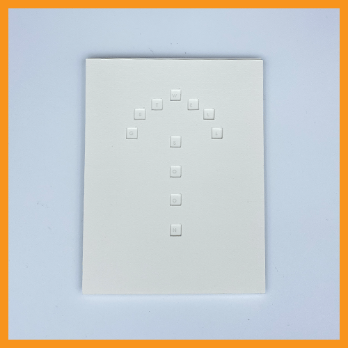 Image of GET WELL SOON - SOMETIMES IT'S HARD TO FIND THE WORDS - SINGLE CARD