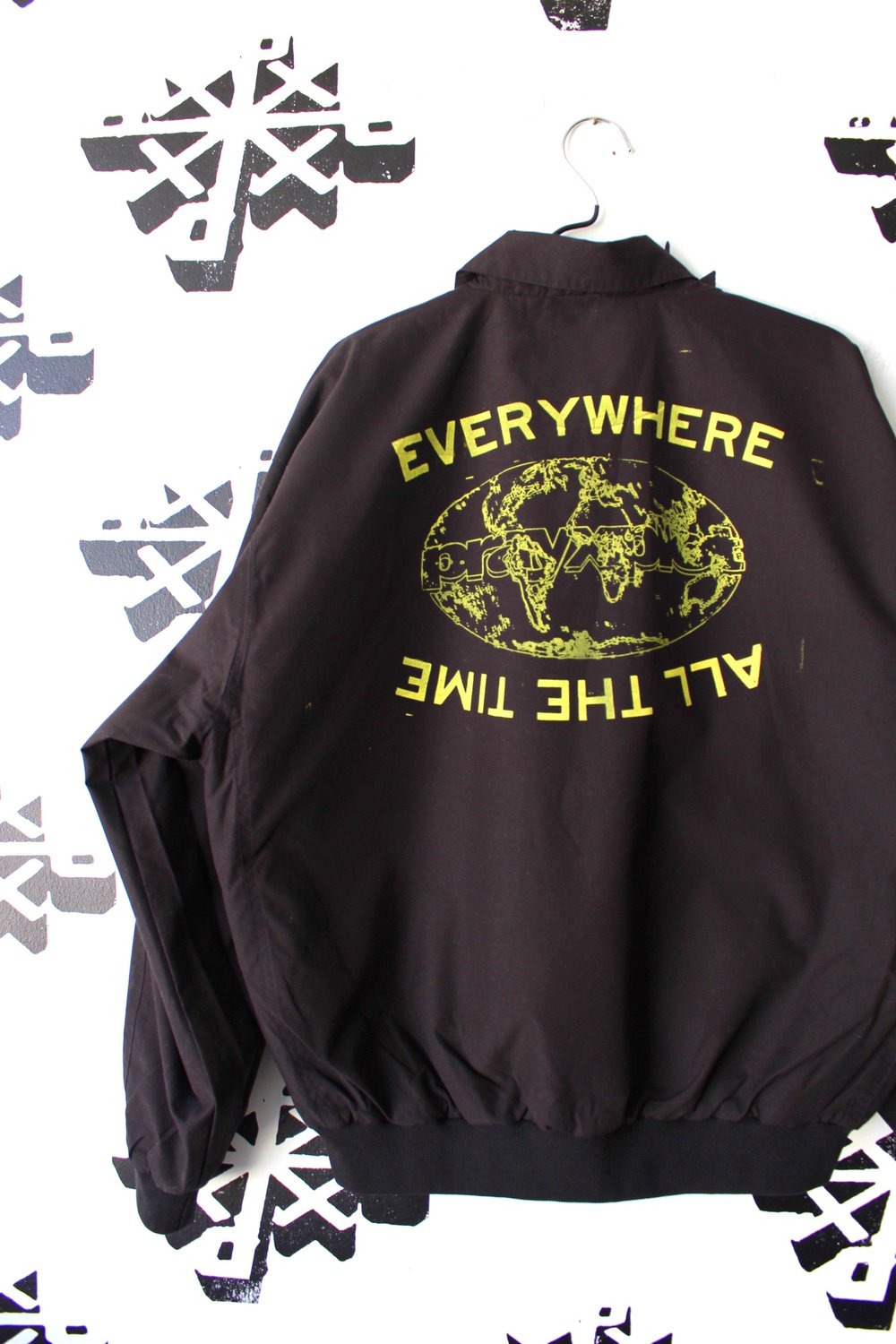 everywhere team jacket in black