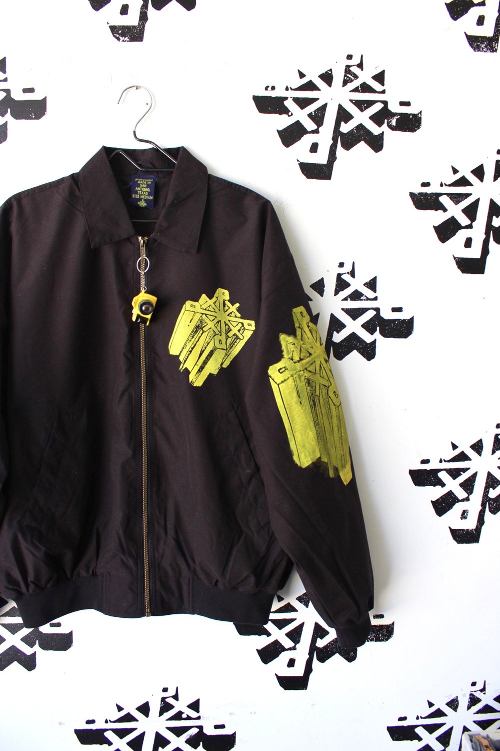 everywhere team jacket in black