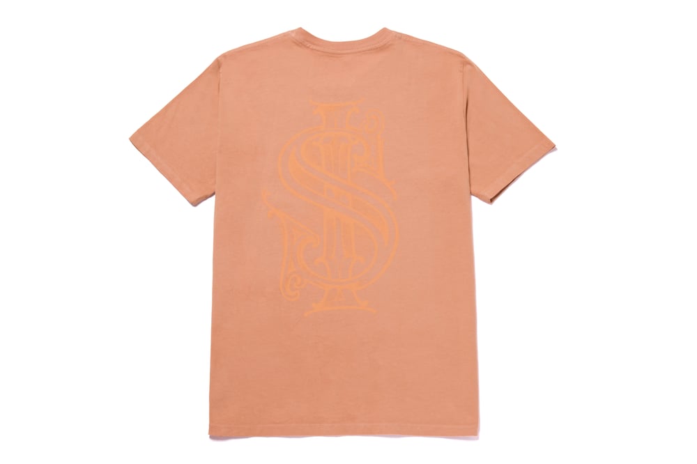 Image of BJ BETTS X STANDARD ISSUE TEE - CAMEL
