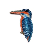 Image 2 of Kingfisher Brooch