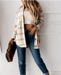 Plaid Oversized Shirt