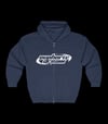Euphoric Dream Zip Up ( navy blue )