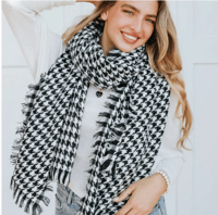 Image 1 of Houndstooth Scarf