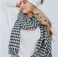 Image 2 of Houndstooth Scarf