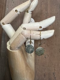 Image 2 of ⭐️🌕🌾Harvest Moon Earrings🌾🌕