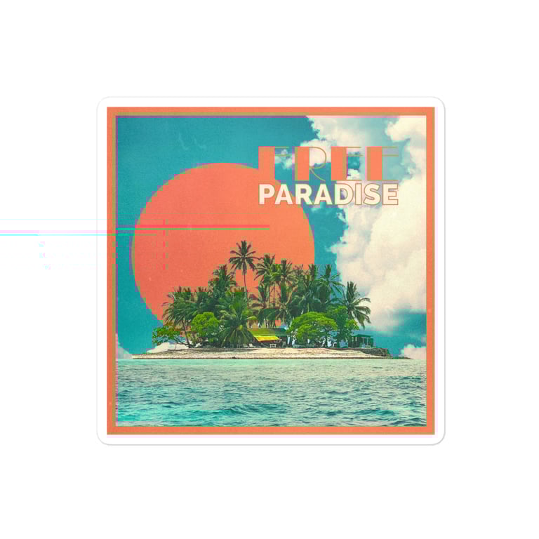 FREEPARADISE STICKER Image 3