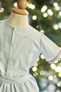 Image 4 of 2T Boy’s Evergreen Button-on Bubble