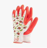 Image 3 of Gardening Gloves Fun Jobs Ladybirds