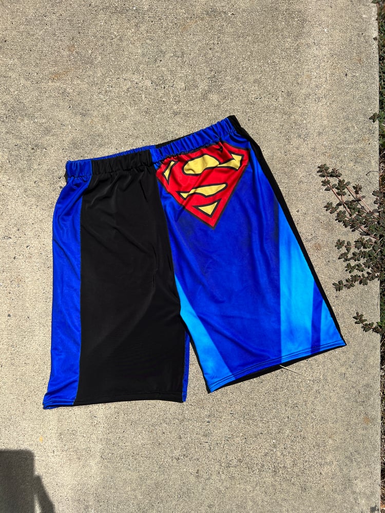 Image of Superman Biker Shorts 