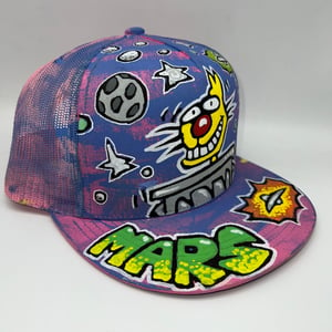 Hand painted hat 352