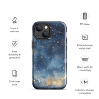 Image 19 of Celestial Constellation Night Sky Stars and Clouds Painting Tough Case for iPhone®