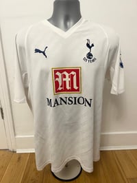 Image 2 of Tottenham Hotspur “BERBATOV 9” 2007/08 Home Shirt + PL patches (L)