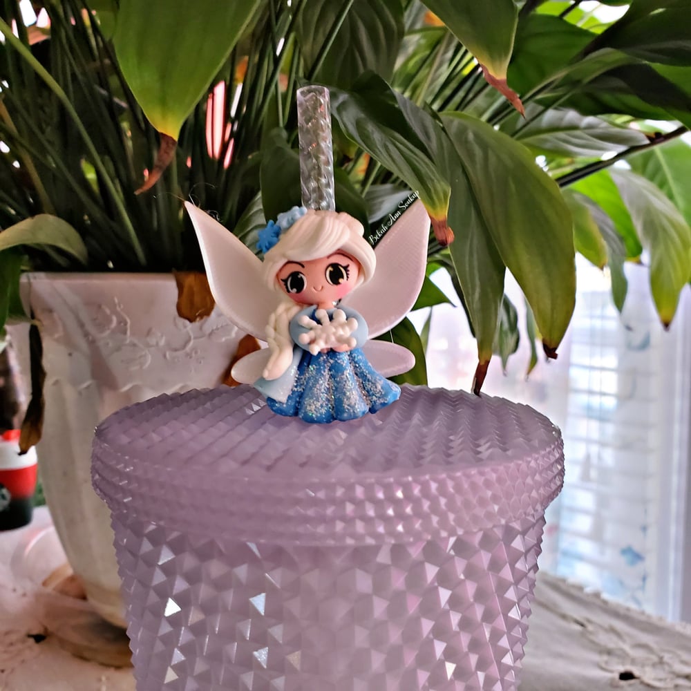 Stitch & Angel Straw Toppers — Sunflare Creations
