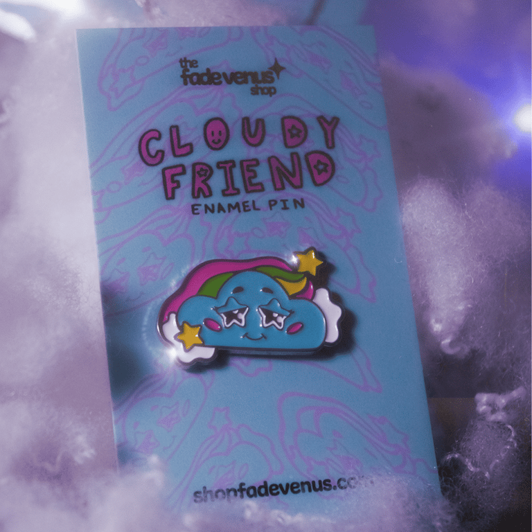 cloudy friend pin 