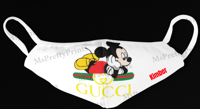 Image 1 of Gucci-Inspired Face Masks