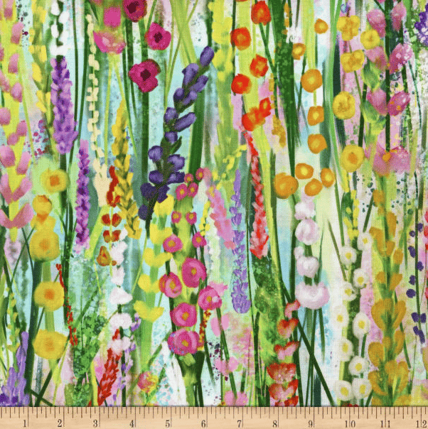 Image of Floral Stalks Trellis Shade 30cm 