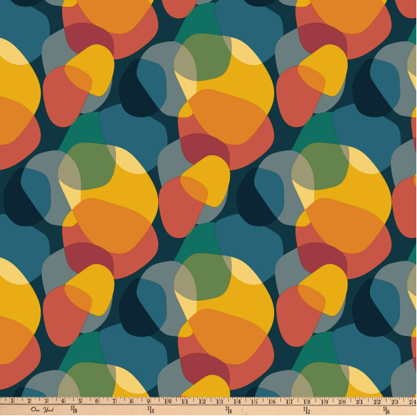 Image of Cretonne Sixties Multicolore Shade