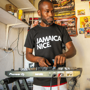 Image of JAMAICA NICE. CLASSIC UNISEX TEE - BLACK