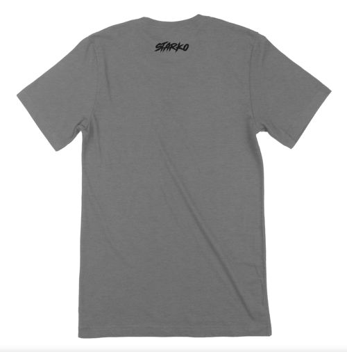 Image of Starko - Bones Pocket Tee (Deep Heather)
