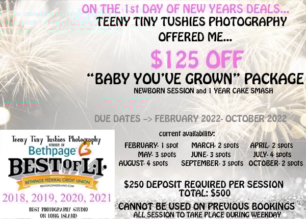 Image of NEW YEAR DEAL- "BABY YOU'VE GROWN" PACKAGE