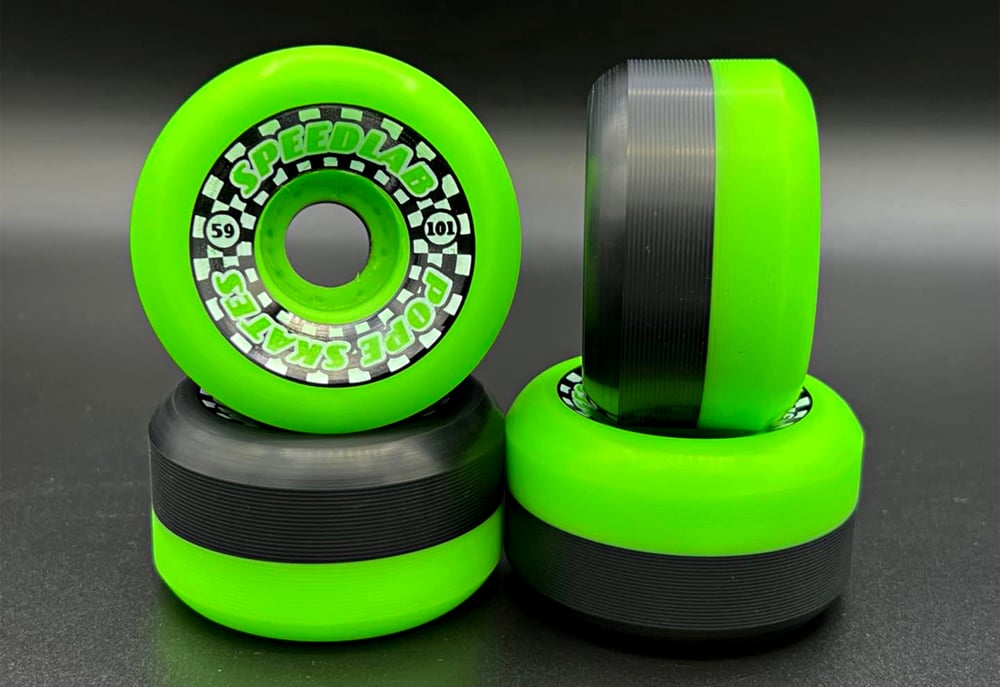 Image of 'Mini-Speedsters' The Leader in Speed - Neon Green & Black