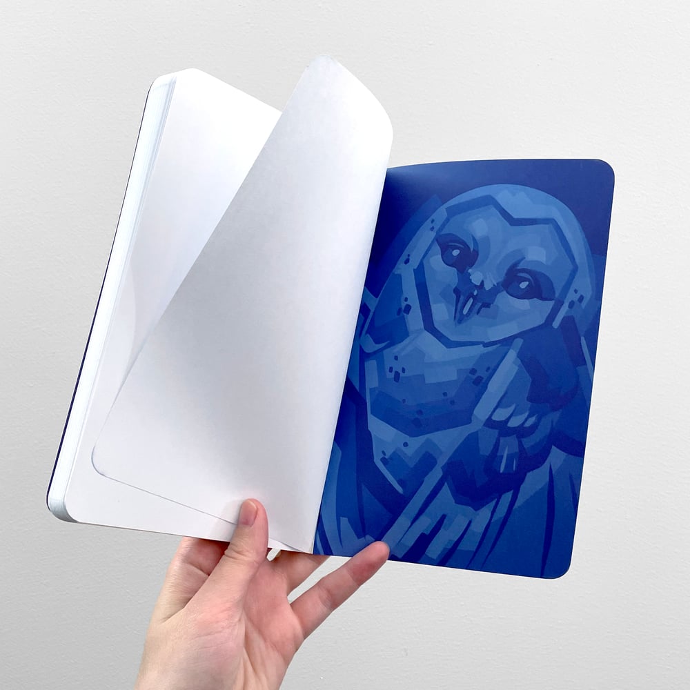 Soft-Cover Sketchbook - Owl 