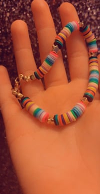 The rainbow charm bracelet