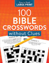 100 Crosswords Without Clues Large Print  