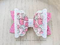 Frosted Animal Cookies Bow