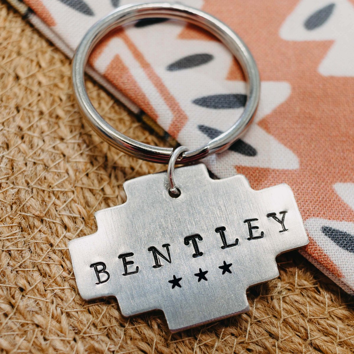 Image of Custom Aztec Dog Tag