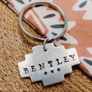 Image of Custom Aztec Dog Tag