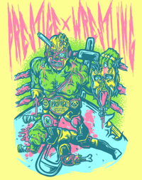 Image 3 of Prestige Cartoon Monster T-Shirt (Yellow)
