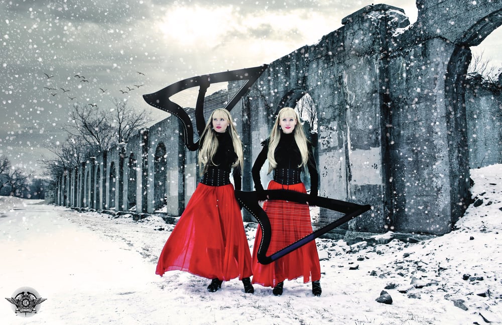 Image of Harp Twins - 4 Poster Collection (AUTOGRAPHED)