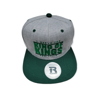 Image 2 of King of kings snapbacks white/Black