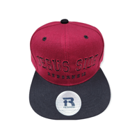 Image 2 of Jesus Side Snapbacks Red/Black