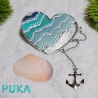 Image 2 of Heart of Moana Pākīpika (Pacific Ocean) Pins