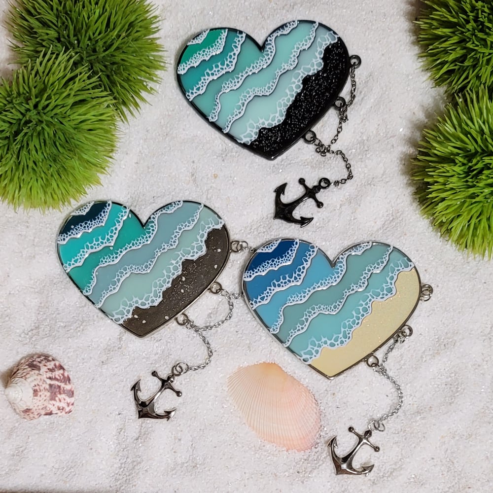 Heart of Moana Pākīpika (Pacific Ocean) Pins