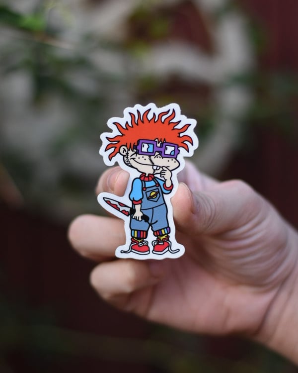 Image of Finster’s Play Sticker.
