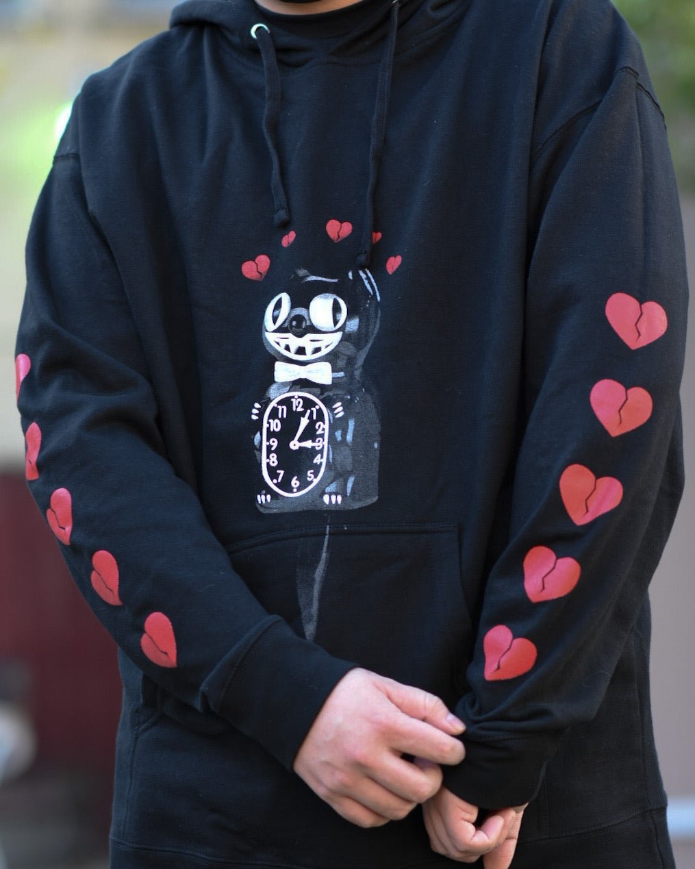 Sad cat outlet hoodie