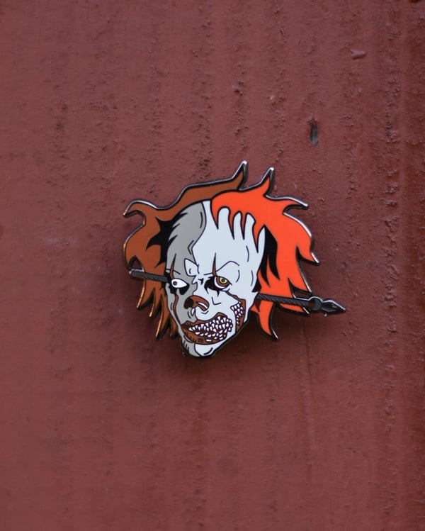 Image of Stabbywise Enamel Pin